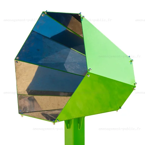 Kaléidoscope pour aires de jeux extérieurs